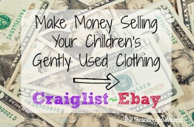 Make Money From Your Children’s Clothing: Craigslist & Ebay