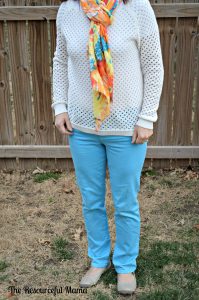 ralph lauren jeans/loft sweater