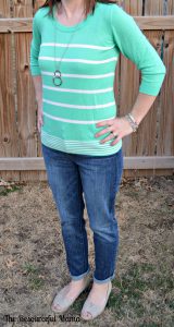 else jeans/gap sweater~what I wore