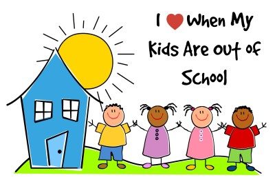 I’m doing a happy dance!  My kids are getting out of school early!