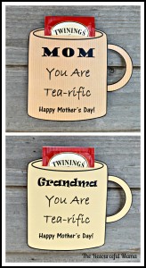 Free printable mother's day card for you tea loving mom or grandma.
