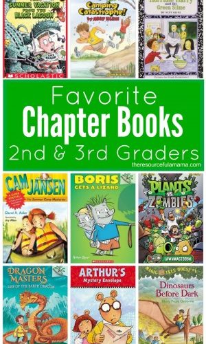 Great list of chapter books for even the most reluctant 2nd & 3rd grade readers.