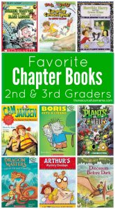 Great list of chapter books for even the most reluctant 2nd & 3rd grade readers.