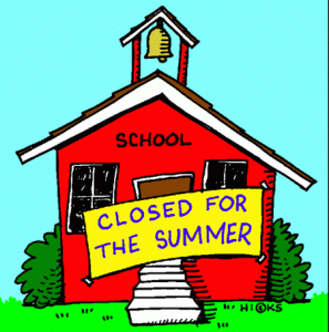 School is out for summer!