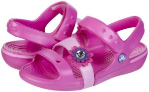 crocs little girl sandals