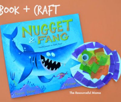 Book + Craft: Tissue Paper Fish