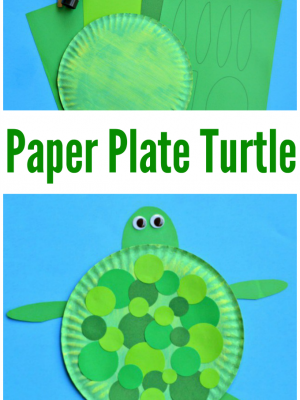 Paper Plate Turtle Craft