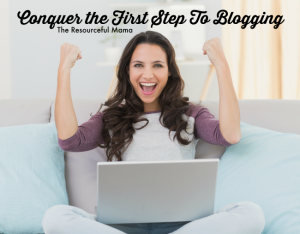 conquer your first step to blogging