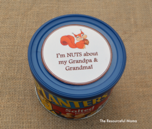 Free printable gift tag for grandparents day