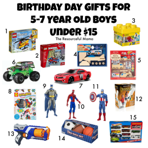 good birthday gifts for 5 year old boy