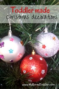 Kid Made Christmas Ornaments