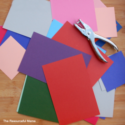 Hole Punch Fine Motor Activity