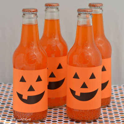 Super Easy Jack O’ Lantern Halloween Drinks