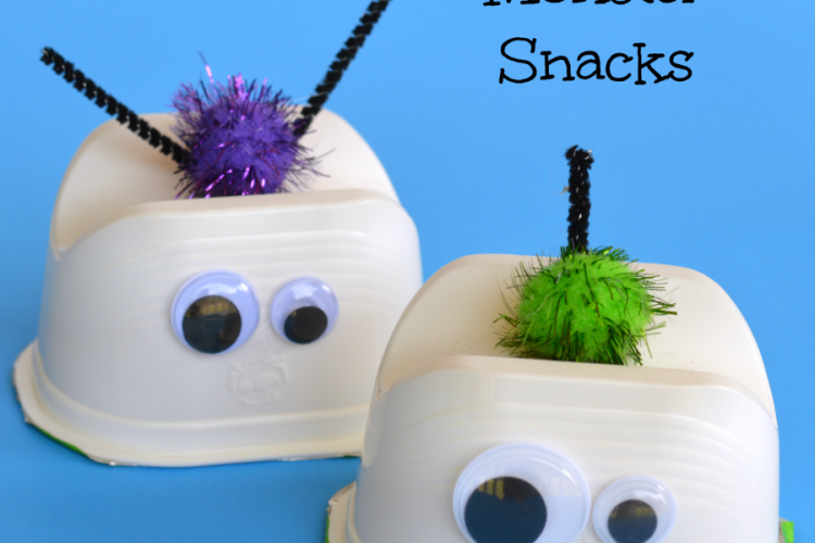 These wacky monster snacks are so fun, versatile, and creative! They work great for Halloween, a monster them, or just for fun.
