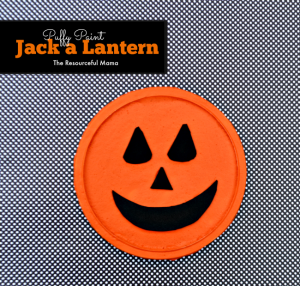 puffy paint jack a lantern