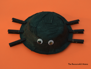 Streamers Spider Kid Craft