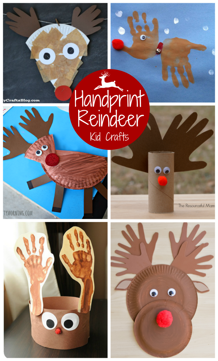Top Ten Reindeer Kid Crafts - The Resourceful Mama