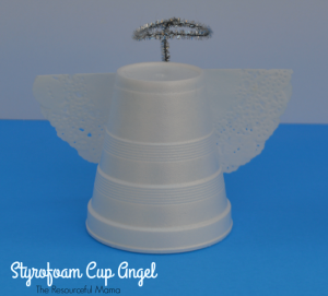 Styrofoam Cup Angel Craft for Kids
