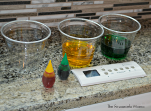 color mixing experiment 