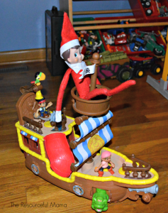 The Elf on the Shelf on Jack and the Neverland Pirates.