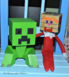 The Elf on the Shelf on Minecraft