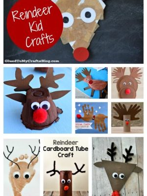 Top Ten Reindeer Kid Crafts