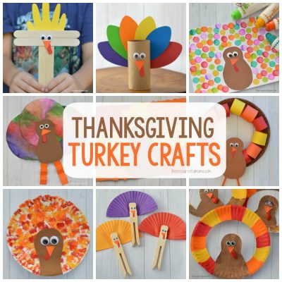 15+ Thanksgiving Turkey Kid Crafts