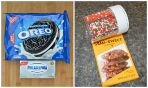 Ingredients for OREO Cookie Balls 