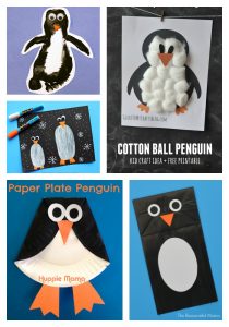 Penguin Crafts for Kids