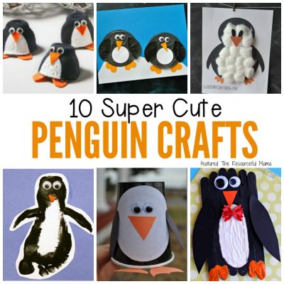 Top Ten Penguin Crafts for Kids