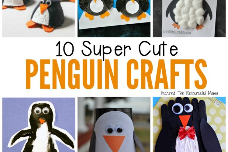 Kids will love making these penguin crafts make from paper rolls, craft sticks, cupcake liners, and more fun craft supplies. winter crafts