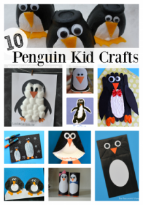 Penguin crafts for kids