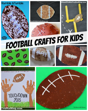 Football Crafts for Kids