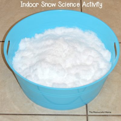 Indoor Snow Science Activity