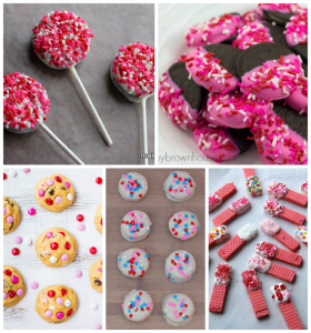 Fun and easy Valentine's Day treats, perfect for school Valentine's Day parties 