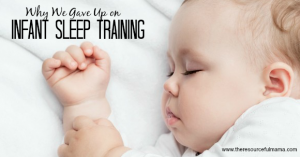 Our experience with infant sleep theories and our three kids.
