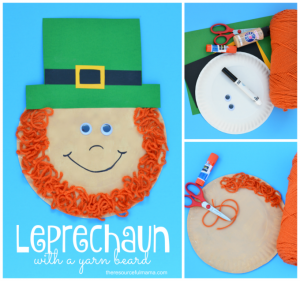 Leprechaun kid craft for St. Patrick's Day