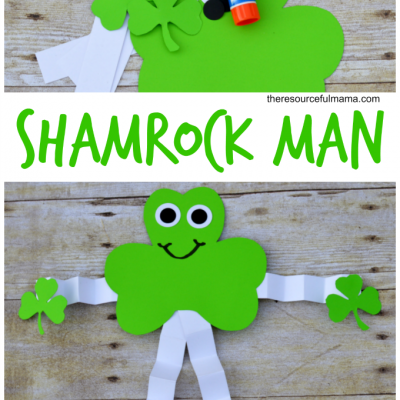 St. Patrick’s Day Shamrock Man Craft