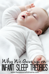 Does infant sleep have you stressed out? Read how we approached it different with all three children and what we learned