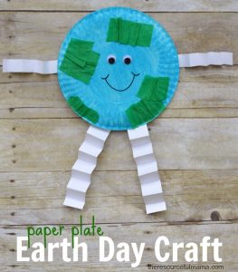 This Earth day craft is a very fun and simple way to teach kids about our planet using paper plates.