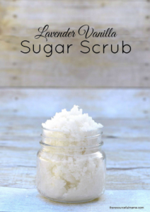 Homemade Lavender Vanilla Sugar Scrub DIY| Gift| Mother's Day| Teacher gift| Kid Made Gift| Pampering |Spa