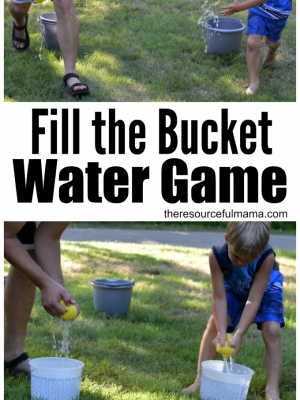 Fill the Bucket Outdoor Water Game