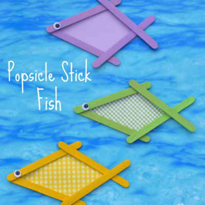 Popsicle Stick Fish Craft