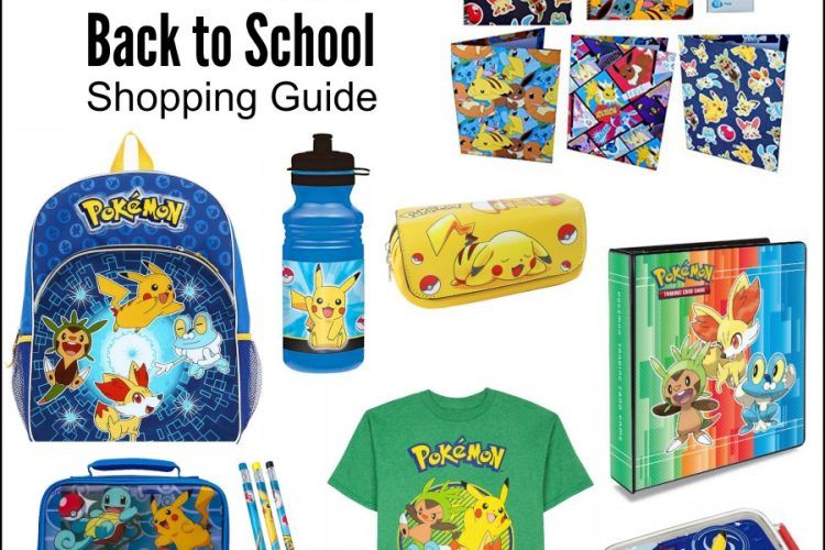 Your Pokemon fan will love going back to school with this Pokemon themed school supplies from backpacks to shirts to pencils and more.
