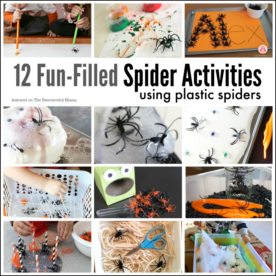 These spider activities are lots of fun while offering kids the opportunity to explore science and math, build motor skills, and more. Halloween | The Very Busy Spider | Spider themed 