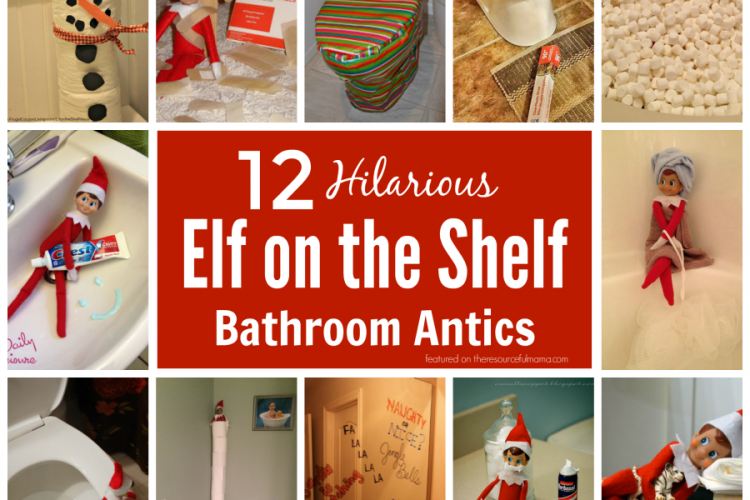 These hilarious Elf on the Shelf bathroom ideas will get you started on planning some fun and mischief for your Elf this Christmas holiday.