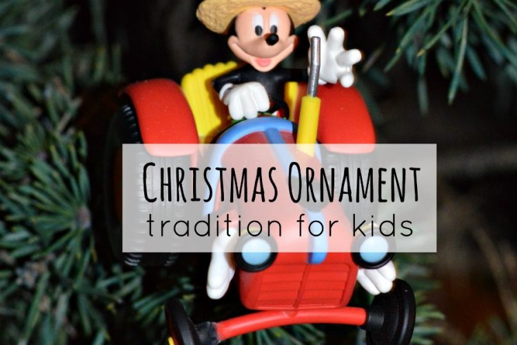 This Christmas ornament tradition for kids is a lasting tradition that will add a little excitement to your holiday season.