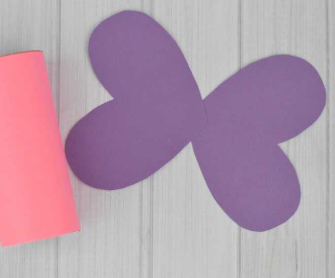 Reuse paper rolls to make this toilet paper roll butterfly craft. Kids can make them as a craft for Valentine's Day, spring, summer, or a butterfly unit. 