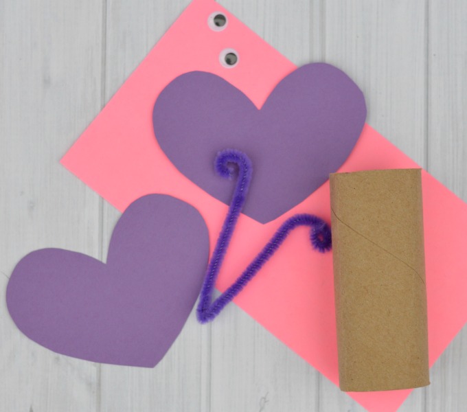 Reuse paper rolls to make this toilet paper roll butterfly craft. Kids can make them as a craft for Valentine's Day, spring, summer, or a butterfly unit. 