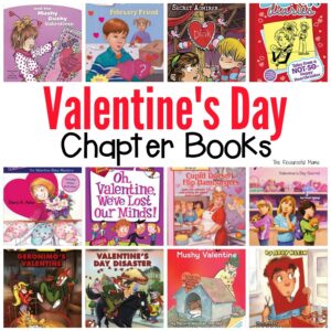 Valentine's Day chapter books full laughs, adventure, and mystery for your grade school aged kids. These Easy to read Valentine's Day chapter books will get even the most reluctant readers reading and loving it